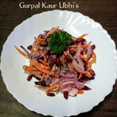 ✨ Ruby Crunch Rainbow Salad 🥕💜🥜 | Creamy Lemon Yogurt Dressing-レシピのメイン写真