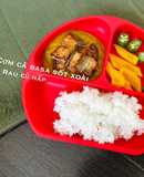 Cá basa sốt xoài - ăn dặm