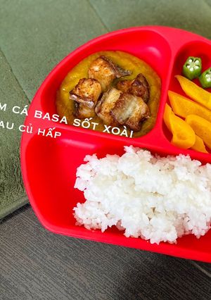 Hình của món Cá basa sốt xoài - ăn dặm.