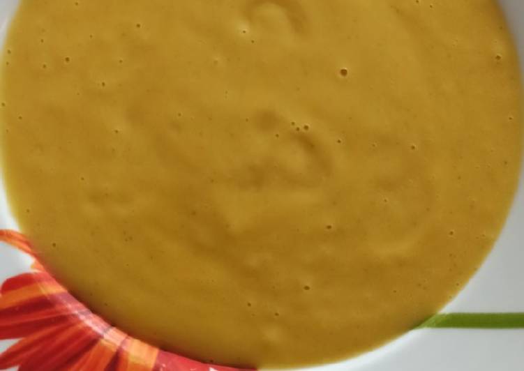 Steps to Make Quick Crema de calabaza