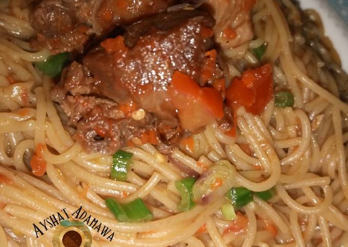 Steps to Prepare Thomas Keller Simple spaghetti