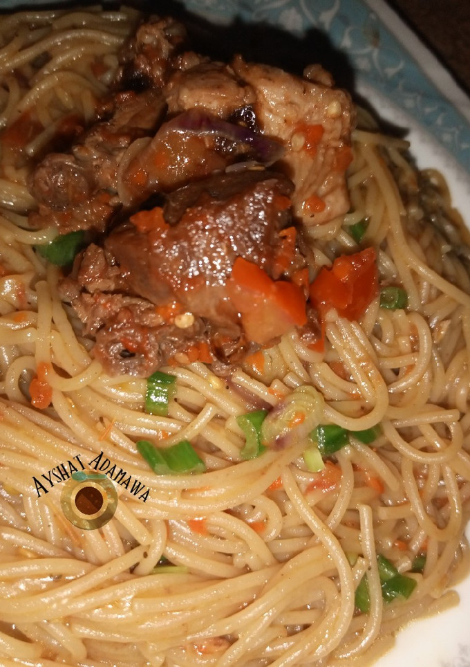 A picture of Simple spaghetti.