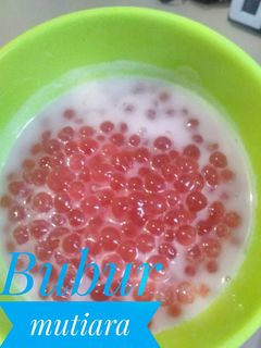Foto resep Bubur mutiara
