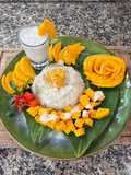 Mango Sticky Rice Dessert