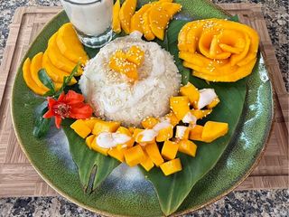 Mango Sticky Rice Dessert