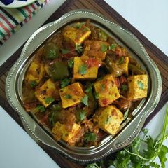 A picture of Paneer Stir Fry Masala.