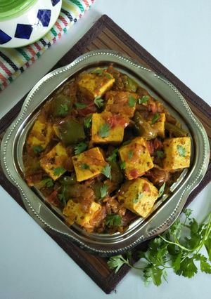 A picture of Paneer Stir Fry Masala.
