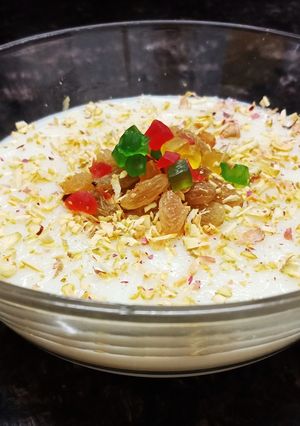 A picture of Milk pudding.