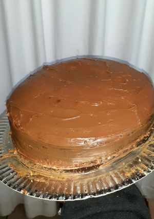 Una foto de Torta de chocolate y nueces
