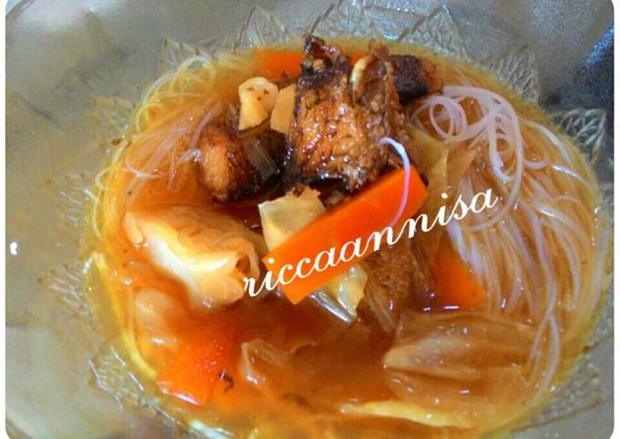 Resep Haruan masak kecap / sop ikan gabus oleh Ricca Resep Haruan masak kecap / sop ikan gabus oleh Ricca