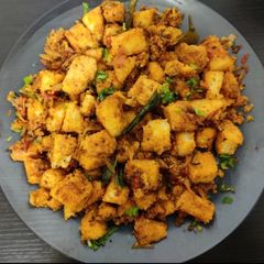 Tawa Fried masala Idly A picture of Tawa Fried masala Idly.