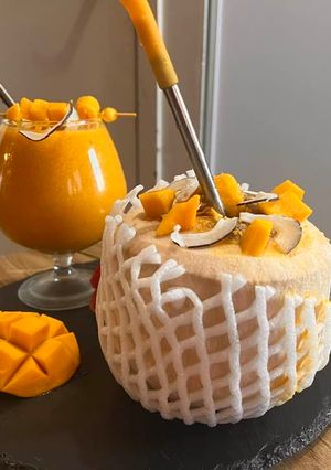 A picture of Mango Colada.