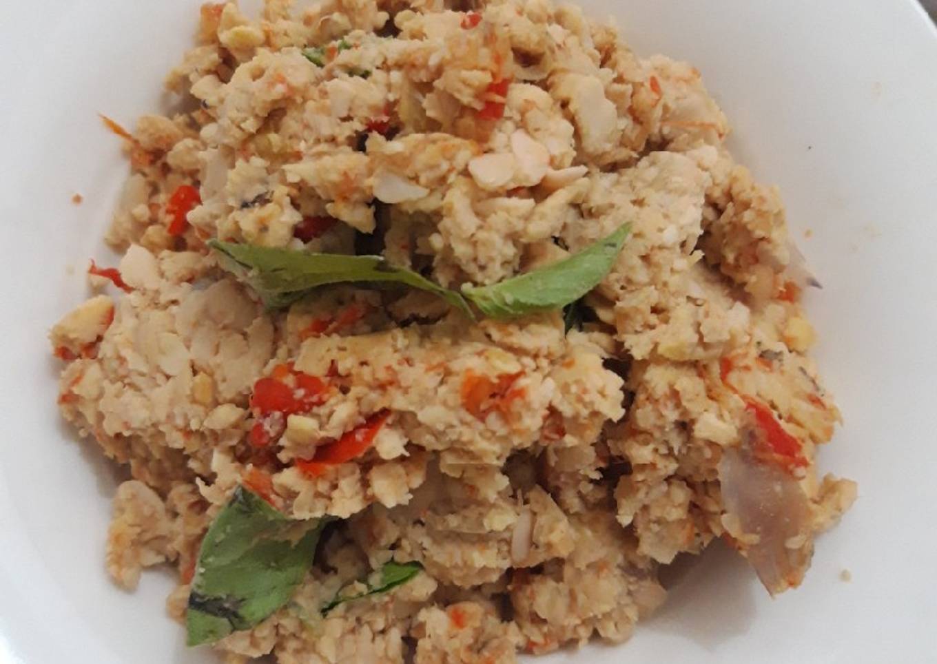 Sambel tempe kukus
