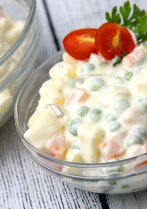 Klasszikus franciasaláta recept fotója