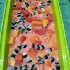 A picture of 13. Sup buah ala kadarnya.