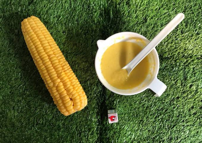 Puree Jagung susu keju (mpasi 6month)