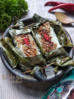 Foto resep Nasi Bakar Ayam Teriyaki