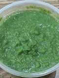 Salsa verde de jalapeño y limón