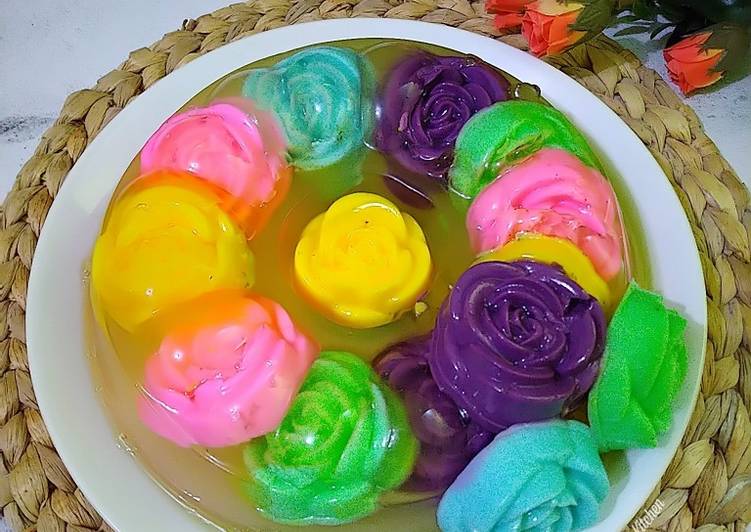 Easiest Way to Make Delicious 🌷Puding Mawar Kaca 🌷