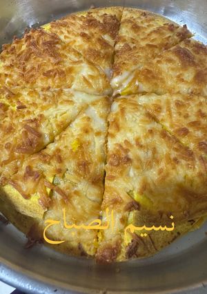 صورة لوصفة بيتزا بعيش التورتيلا
