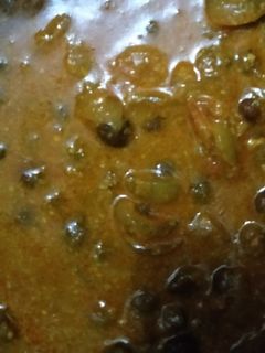 கருப்புசுண்டல் குழம்பு (Karuppu sundal kulambu recipe in tamil) செய்முறை முக்கிய புகைப்படம்