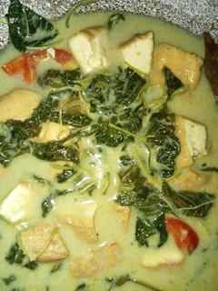 Foto resep Bobor Bayam Campur Tahu