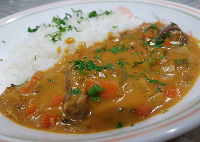 Simple Way to Make Award-winning Japanese Blue Cheese Curry