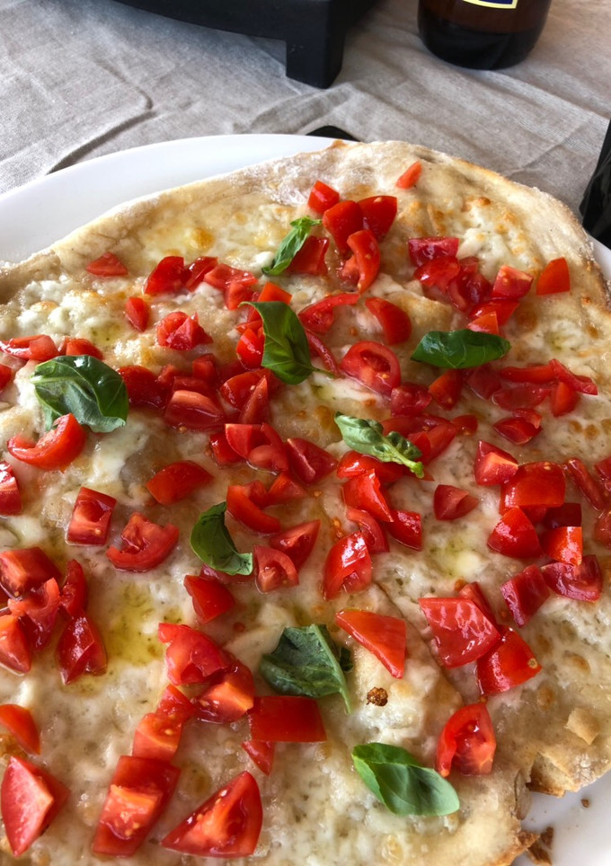 Una foto de Pizza súper ligera y anti-Acidez