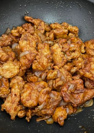 Foto resep Ayam crispy saos wijen