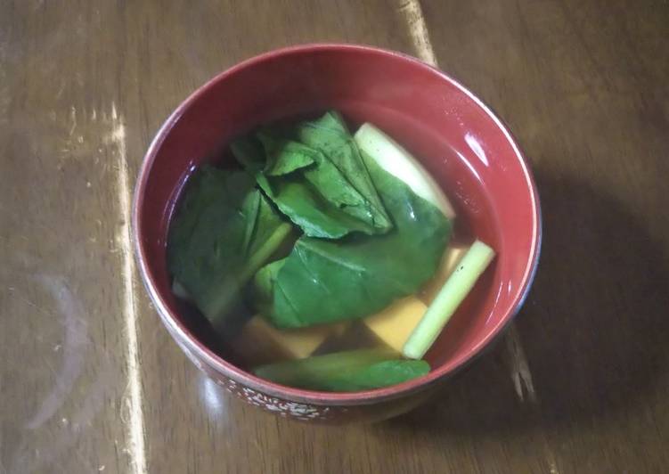 Easy Vegans Sumashi soup