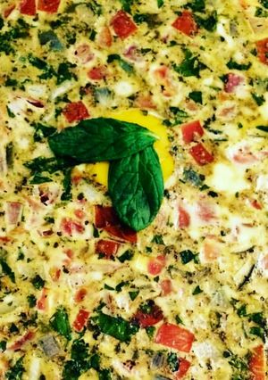 صورة لوصفة طريقة عمل العجة بطريقة صحيه😋 ادمان