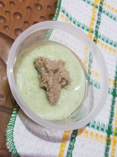 Foto resep Bubur Brokoli Rendang (MPASI 6+)