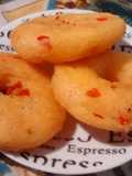 Arepitas fritas con ají dulce
