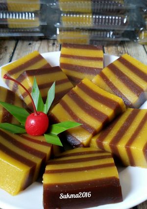Foto resep Lapis Sagu Labu Kuning