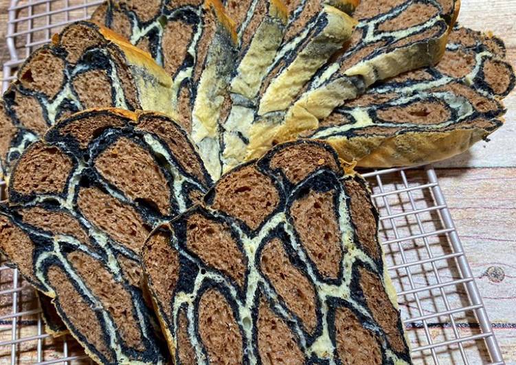 Cara Membuat Roti Tawar Motif 🐆 Enak dan Antiribet