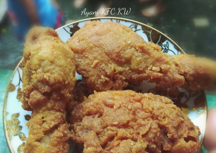 Resep MANTAP! Ayam KFC KW masakan sehari hari