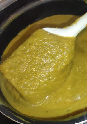 Una foto de Puré de verduras