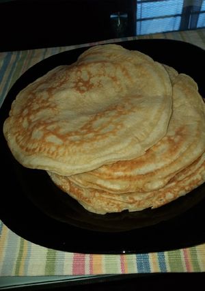 A picture of Vanilla pancakes.