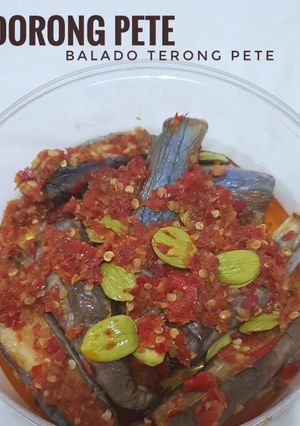 Foto resep Balado Terong Pete #sambalkuBedaLho #cookpadcommunity_jakarta