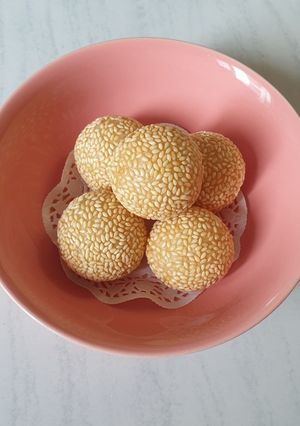 Foto resep Onde-onde Isi Kacang Hijau Kokoh dan Empuk (bisa di "freezer")