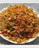 Miến xào cua bể