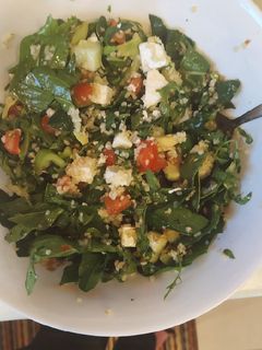 Φωτογραφία της συνταγής Σαλάτα με πλιγούρι και σπανάκι!