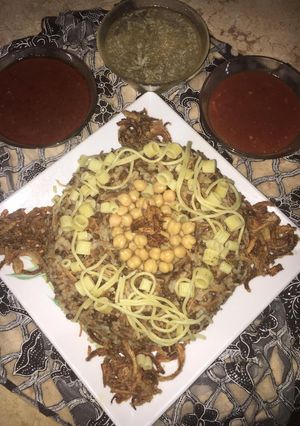 صورة لوصفة كشري المصري