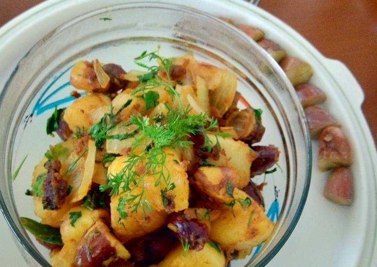 Steps to Make Speedy Kathal ki Beej ki sabji