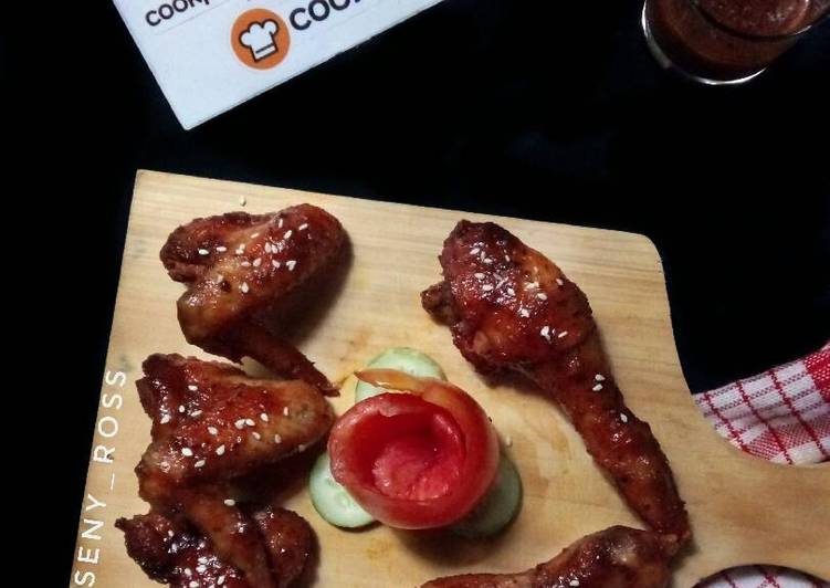 Resep Ayam Panggang ala Korea #PR_AsianFood oleh SenyRoss 