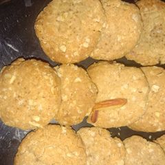 A picture of Oats Almond biscuits.