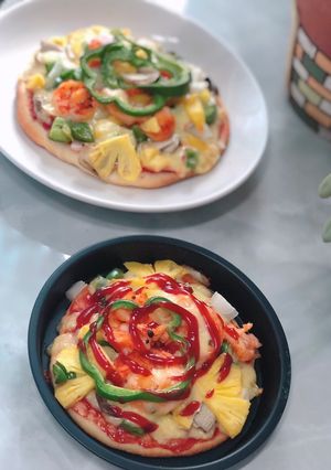Hình của món Pizza tôm 🍤🍤.