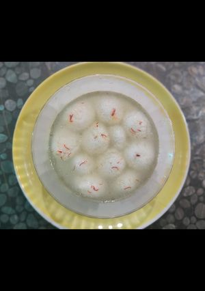 A picture of Homemade Rasgulla.