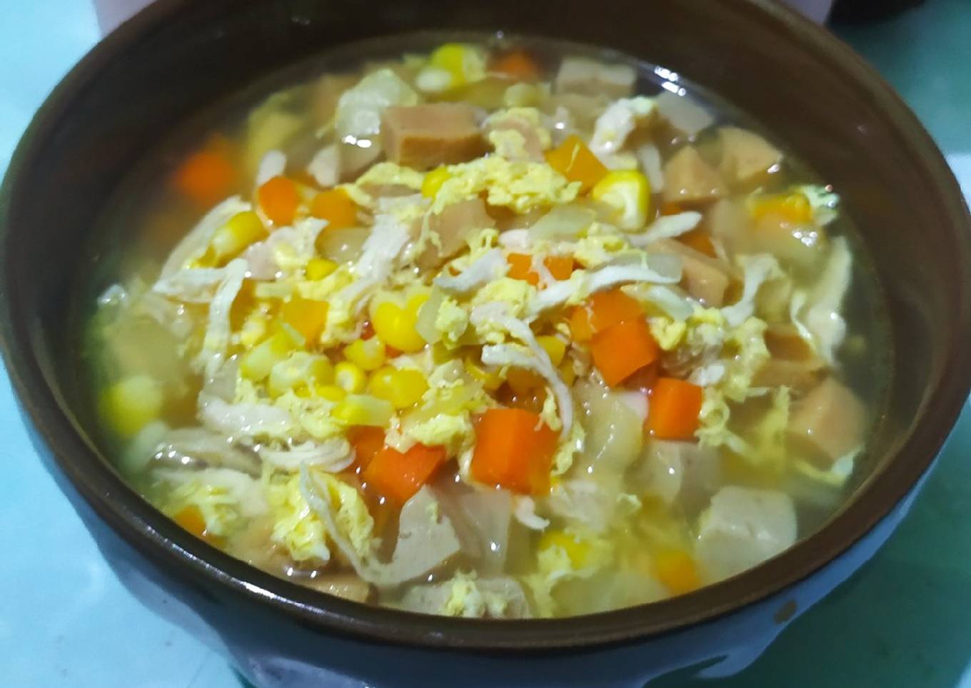 Bagaimana Membuat Sup jagung kental, Sempurna