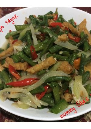 Foto resep Tumis tempe sayur